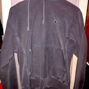 grey champion hoodie